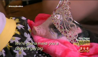 Illustration for article titled Farting, Rednecks and Gay Pigs: Here Comes Honey Boo Boo Is Riveting
